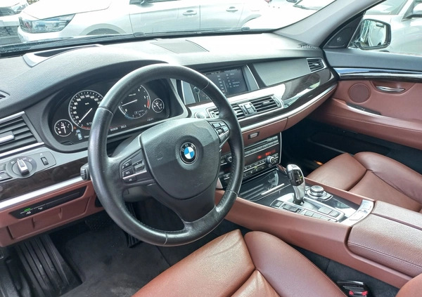 BMW 5GT cena 86990 przebieg: 263600, rok produkcji 2012 z Jastrowie małe 596